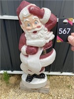 43" Santa Blow Mold no light