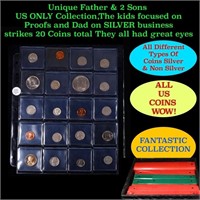 Unique Father & 2 Sons US ONLY Collection,The kids