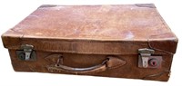 Vintage Leather Suitcase