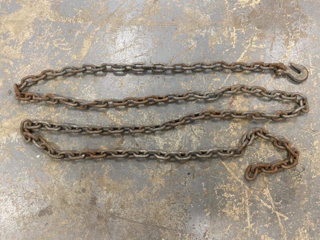 144" Long Chain W/ Hook