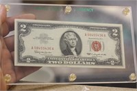 Uncirculated Red Seal $2.00 Note