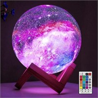 BRIGHTWORLD Moon Lamp 5.9 inch 16 Colors LED