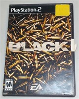 Black PS2 Playstation 2 Game