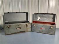 Metal Craftsman tool boxes