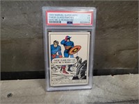 1966 Marvel Super Heroes Captain America Card PSA