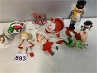 CHRISTMAS ORNAMENTS ELVES AND OTHER