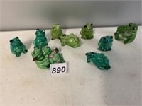 ASSORTED DECORATIVE FROGS
