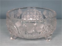 American Brilliant Cut Glass Fernery Bowl