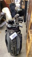 Golf bag with 22 clubs