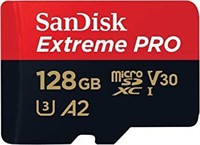New SanDisk Extreme Pro SDXC UHS-I Card 128GB
