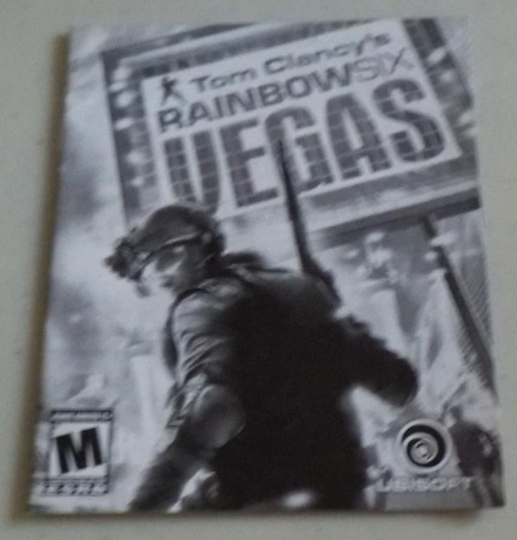 Tom Clancy Rainbow Six Vegas Playstation Inst Book