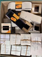 BOX OF SLIDES AND NEGATIVES