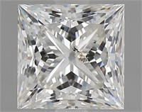 Gia Certified Princess Cut 1.53ct I1 Diamond