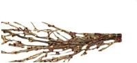 CWI Gifts Wispy Pip Berry Garland, 4-Feet, Burgund