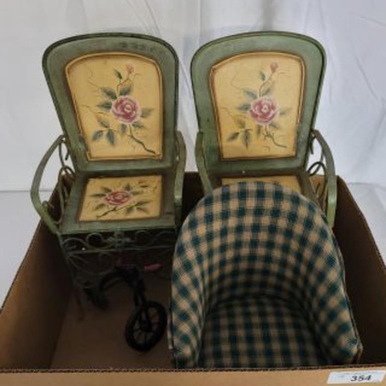 DOLL CHAIRS, DOLL BIKE