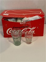 9 Coca Cola Glasses