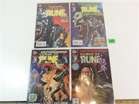 # 1, 2, 3, 4 Ultraverse Curse of Rune comics