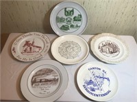 Lot of 6 Misc. Collector Plates