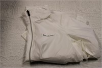 Columbia White Zip Up jacket  size M