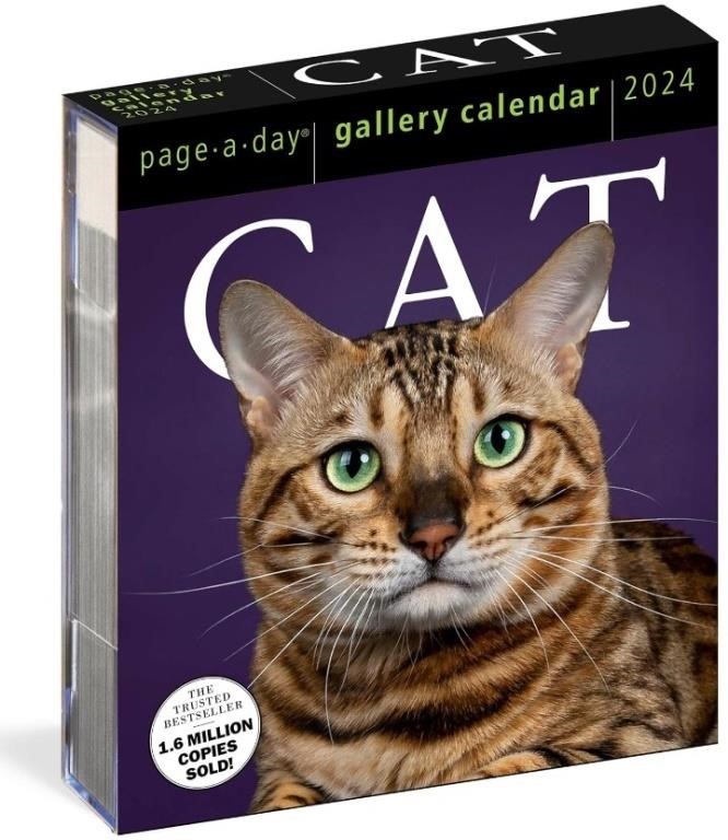 Page-A-Day Gallery Calendar 2024 Cat