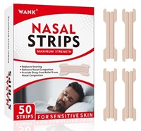 WANK Nasal Strips Maximum Strength 50 Strips