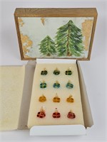 Miniature Glass Ornaments & Artwork 7.5 x 5.5"