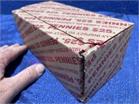 (50) Rolls of Lincoln pennies (14-lbs) "Brick" box