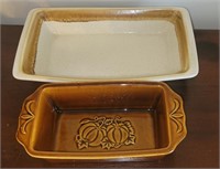 Lot of 2 baking dishes