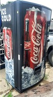 Coke Machine. Runs. Needs Chargeing Port. No Key.