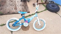 Girl Huffy  "Disney Frozen" Bike. Needs TLC