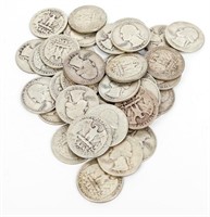 Coin 40 - 90% Silver Quarters 1934 - 1939