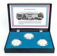 Coin 3 Prooflike Franklin Half Dollars In Box