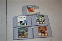 Five Nintendo 64 Games