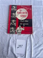 The Babe Ruth Story Paper Book