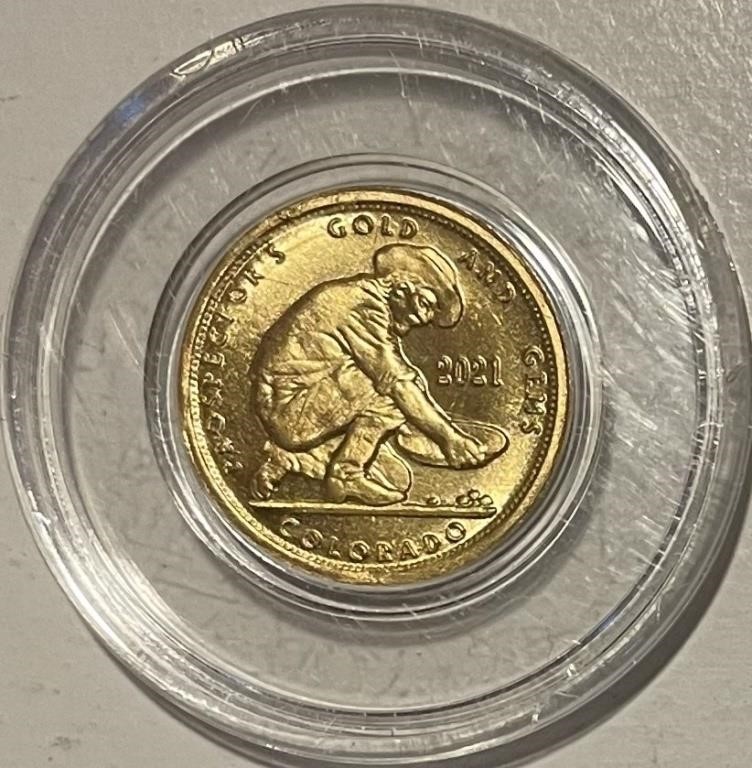 GOLD 1/10 Oz. Prospector 2021