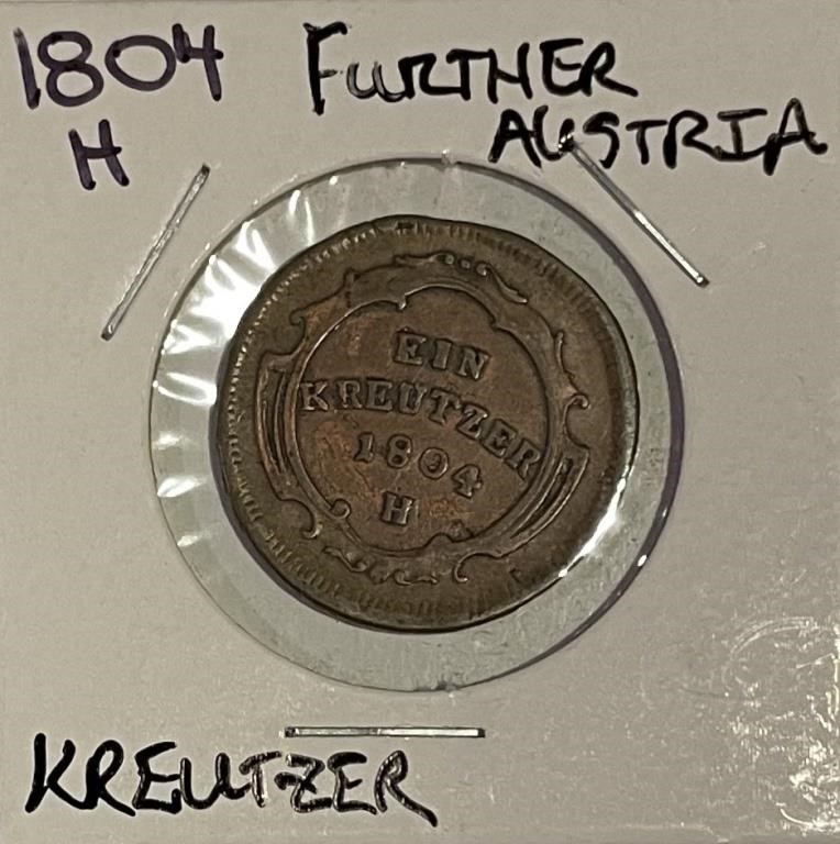 1804H Further Austria Kreutzer