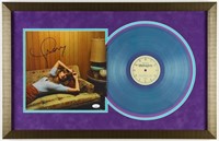 Autographed Taylor Swift Vinyl Album Display