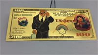 Lilo & Stitch Gold Bill