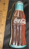 Tin Coca Cola Bottle Ornament