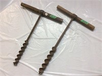2  Wood  Augers