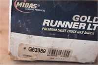 PAIR OF MIDAS G63389 GOLD RUNNER LT SHOCKS