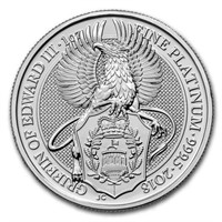 2018 Great Britain 1oz Platinum QBTG