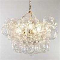 BeyPan Bubble Glass Chandelier Pendant Lights Fixt