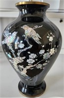 F - VASE W/ MOTHER OF PEARL INLAY (KOREA) (R6)