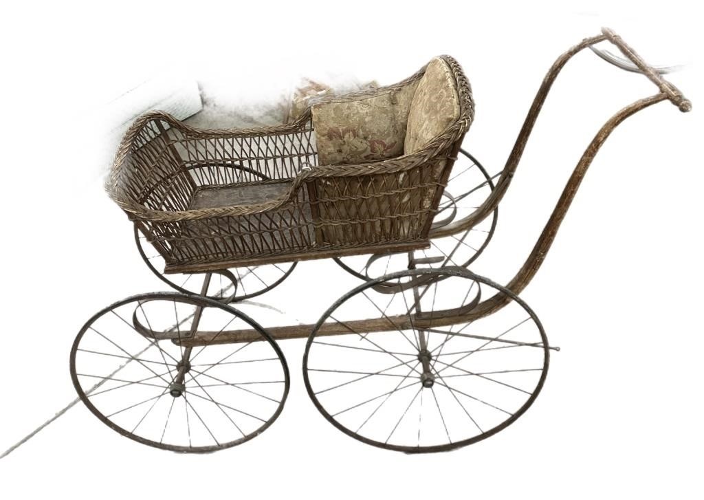 1800s Baby Stroller
