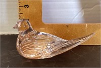 Waterford crystal bird