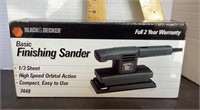 Black & Decker finishing sander