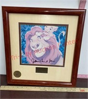 The Lion King Framed Print  Art signed by James