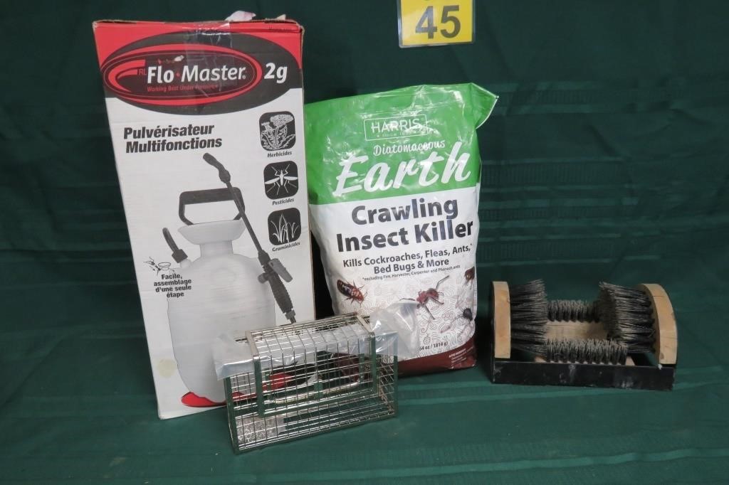 Yard Sprayer, Insect Killer & Boot Cleaner