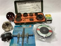 Circle Cutter, Hole Saw Set,  X-Bore Bit + More